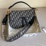 Dior Saddle Bag With Strap - Image 15