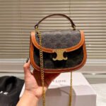 CELINE Triomphe Besace Handbag - Image 4