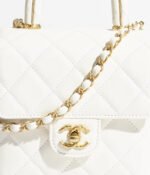 Chanel Classic Flag Bag MINI FLAP BAG WITH TOP HANDLE - Image 4