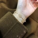 Van Cleef&Arpels VCA alhambra Bracelet mini diamond - Image 9