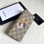 Gucci Unisex GG Supreme Printed Long Wallet - Image 7