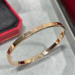 Cartier LOVE bracelet  brushed finish - Image 9