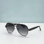 Saint Laurent YSL Solid Color Metal Frame Sunglasses Top Quality - Image 4