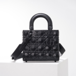DIOR Lady Dior Diamond Vine Pattern Handbag - Image 2