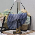 Dior Saddle Bag With Strap - Image 5