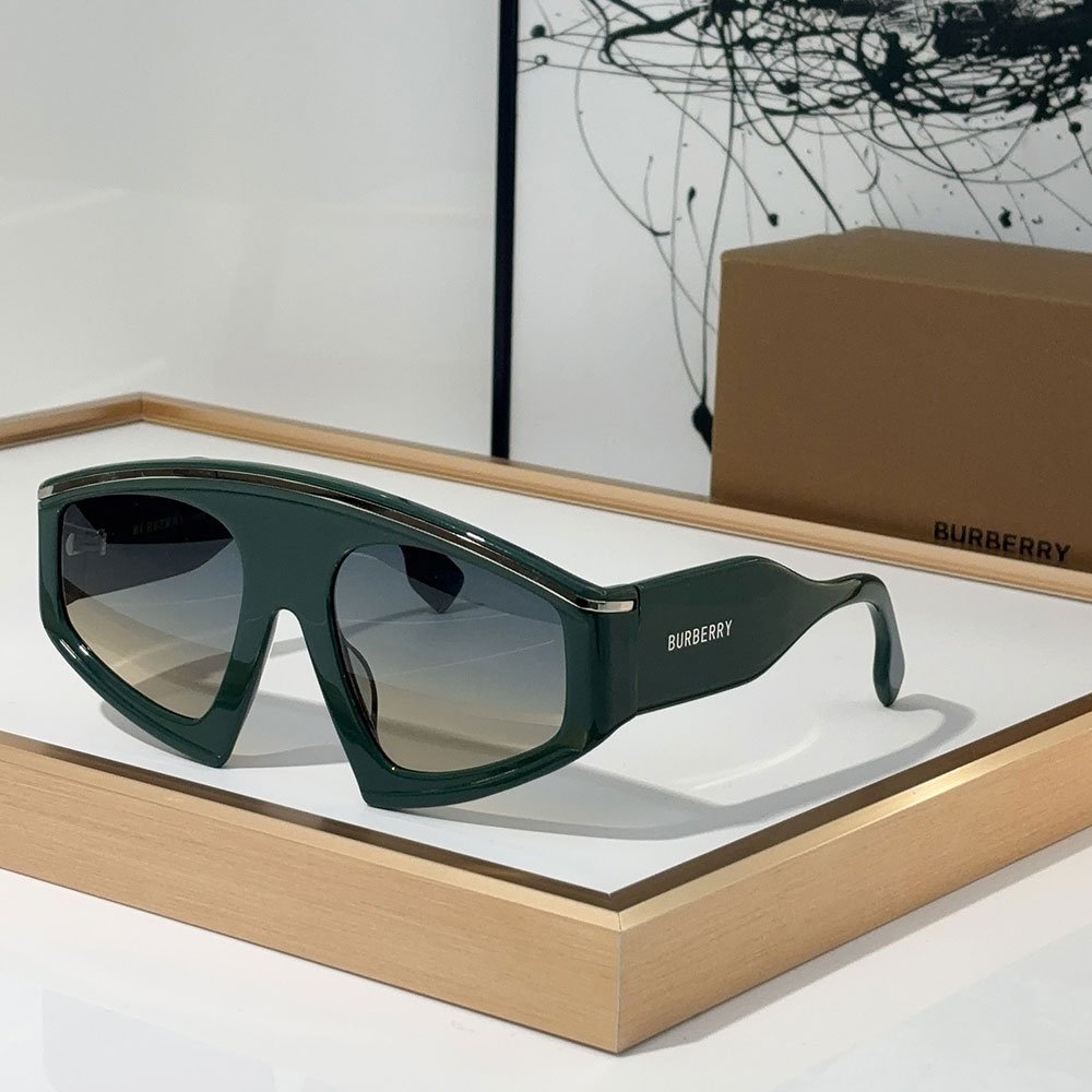 Buberry Framed Printed Cat-eye Sunglasses Top quality