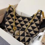Prada Canvas Armpit Shoulder Bag Handbag - Image 2