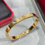 Cartier LOVE bracelet  brushed finish - Image 11