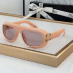 Dior Classic Logo Decorated Mirror Leg Acetate sunglasses  Top quality - Image 4