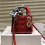 Dior Mini Lady Bag – Lacquered Calfskin - Image 8