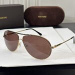Tom Ford Thin Frame Metal Sunglasses Top Quality