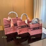 Dior Shearling Book Tote Medium Large Size - Image 5