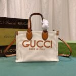 GUCCI TOTE BAG WITH GUCCI PRINT - Image 4