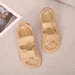 Chanel  Flat Velcro sandals Slide - Image 4