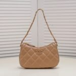 Chanel 23K Double C Hobo Chain Shoulder Bag Handbag - Image 3