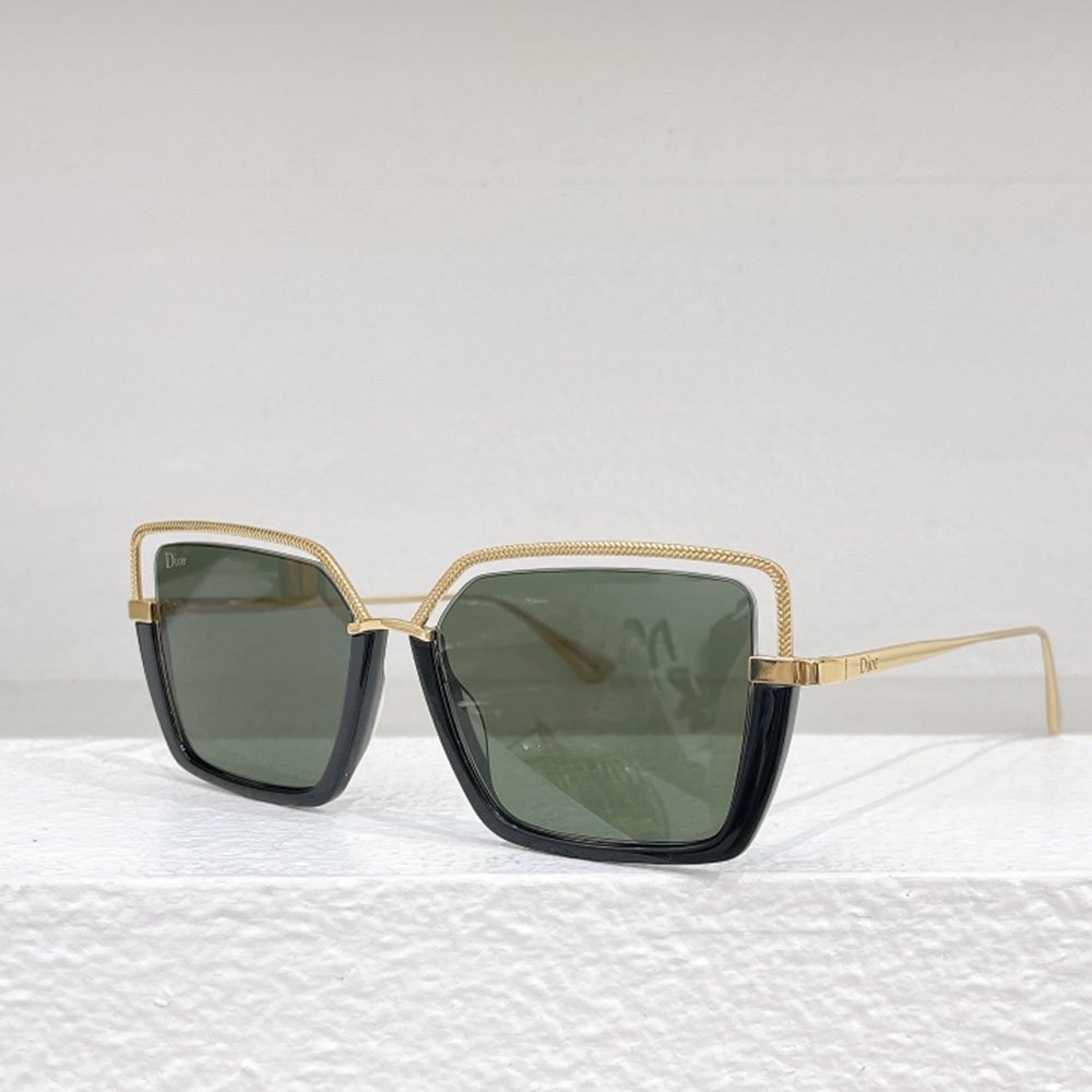 Dior  Stylish Temperament Hollow Frame sunglasses Top quality