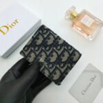 Dior Oblique Coin Card Holder Wallet - Image 3