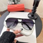 Cartier  Metal irregular Line Sunglasses Top quality - Image 6