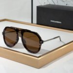 DOLCE & GABBAN DG Sheet Frame Slim Mirror Legs  Sunglasses Top quality - Image 2