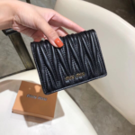 MIU MIU Matelassé Sheepskin Wallet - Image 3