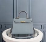Hermes Kelly Gold Buckle Bag-Epsom - Image 12