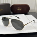 Tom Ford Thin Frame Metal Sunglasses Top Quality - Image 5