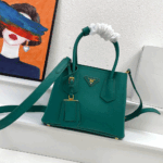 Prada Double Saffiano Leather Handbag - Image 3