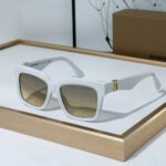 Buberry  Mirror leg Logo Sunglasses Top quality