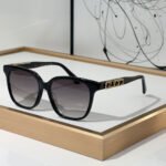 Gucci  Mirror leg Logo sunglasses Top quality - Image 5