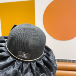 Chanel Bow With Large Brim And Small Face Visor  Sunhat - Image 4