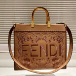 FENDI Sunshine Flower Embroidery Bag Medium - Image 7