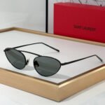 Saint Laurent YSL Metal Blackout anti-UV Sunglasses Top Quality - Image 3