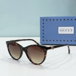 Gucci  Mirror leg Double G Logo  sunglasses Top quality - Image 8