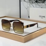 Celine  Recycle Metal frame  sunglasses Top quality - Image 4