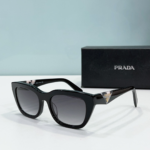 Prada Mirror leg print Logo  sunglasses Top quality - Image 8
