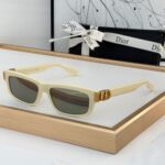 Dior Mirror Leg Stereoscopic Logo Acetate Fibre sunglasses Top quality - Image 8