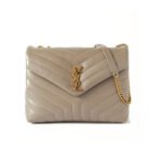 SAINT LAURENT YSL Saint Laurent LouLou Medium 32- Quilted Leather - Image 4