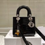 DIOR Lady Dior Diamond Buckle Bag - Image 2