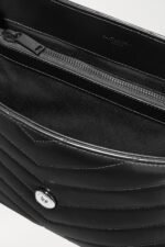 SAINT LAURENT Loulou medium quilted leather shoulder bag black - Image 4