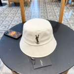 Saint Laurent YSL Collapsible Stylish Breathable Bucket Hat Sunhat - Image 2