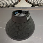 Prada Small Fragrant Wind Shade UV Protection Empty Top Hat  Sunhat - Image 2