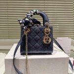 Dior Mini Lady Bag – Lacquered Calfskin - Image 9