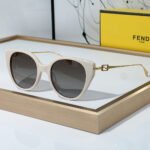 Fendi Slim Metal Mirror legs Sunglasses Top quality