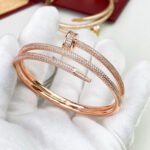 Cartier 3-color JUSTE UN CLOU bracelet - Image 14