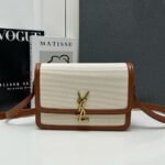 Saint Laurent YSL Solferino Canvas Box Bag - Image 3
