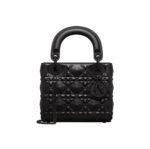 DIOR Lady Dior Diamond Vine Pattern Handbag