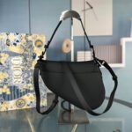 Dior Saddle Bag Matte Leather Shoulder Bag - Image 4