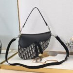 Dior Saddle Bag with Strap - Image 3