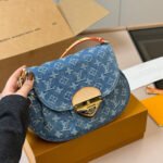 Louis Vuitton LV Sunset Denim Handbag - Image 3